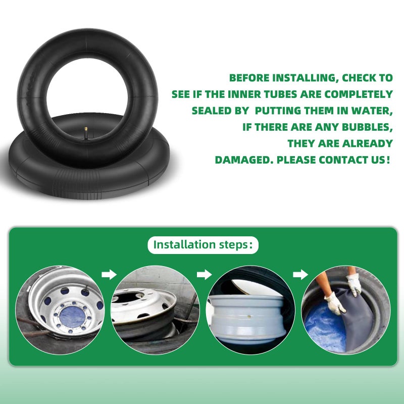 LAXEEM 2Pack 3.50/4.00-6 Tire Tube with TR13 Straight Valve Stem Fits 4.10/3.50-6 13x4.00-6 13x5.00-6 145/70-6 - Image 5